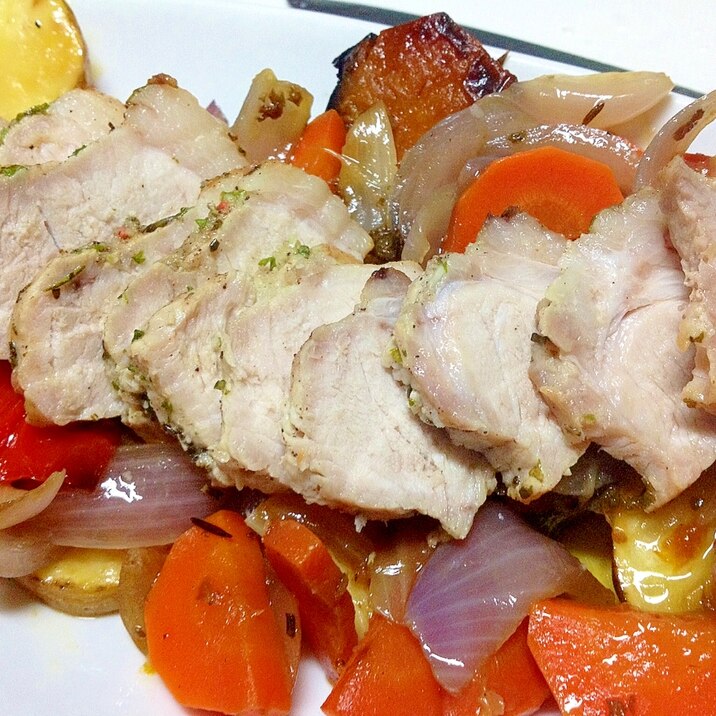 フライパンでかんたん ローストポーク アリスタ 風 レシピ 作り方 By けにーパパ 楽天レシピ フライパンでかんたん ローストポーク アリスタ 風 レシピ 作り方 By けにーパパ 楽天レシピ